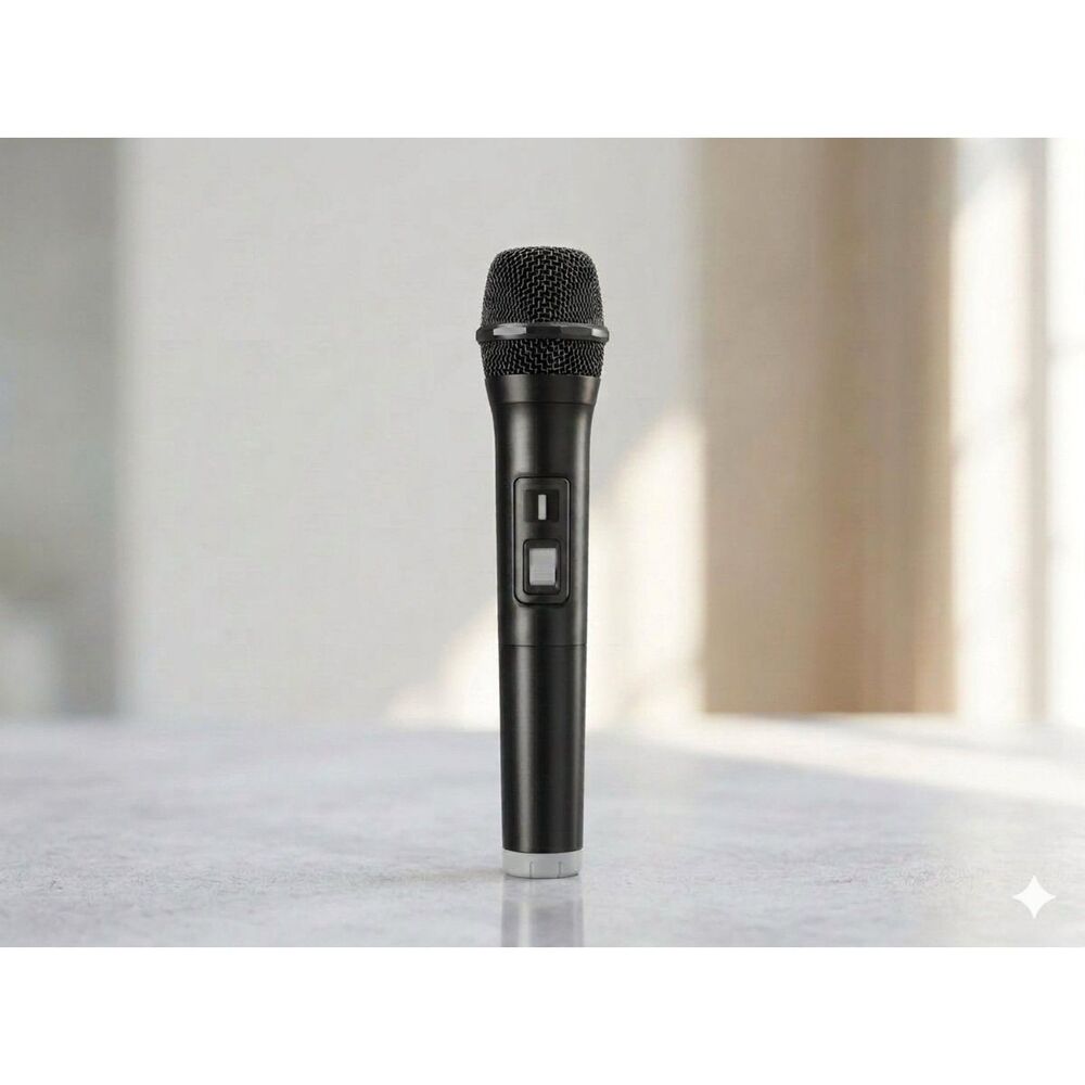 Pyle Replacement Wireless Handheld Karaoke Microphone (Gray Bottom Cap)